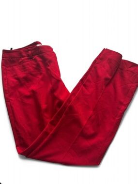 Calvin Klein Woman’s Red Dress Pants - Slim Straight